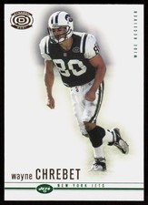 2001 Pacific Dynagon Wayne Chrebet #64 New York Jets