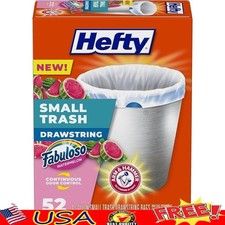 Fabuloso Watermelon Scented Trash Bags 4 Gallon Odor Neutralizer New