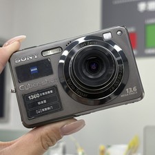 Sony Cyber-shot DSC-W300 Digital Camera With SD Card Charger Battery 90 New-