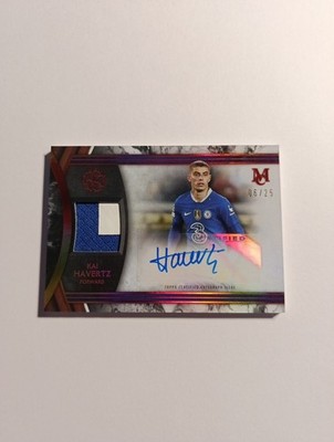 Topps Museum 22/23 ''Kai Harvertz''Patch/Auto/25 ''Match Used'' Chelsea FC