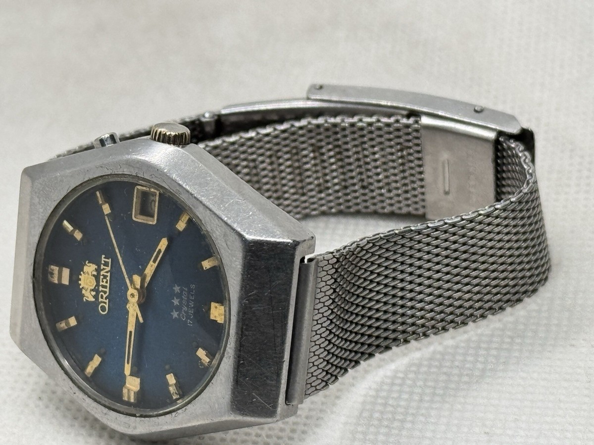 Orient 48320 Mens WINDING Japan Wrist Watch 36mm C0157 for sale