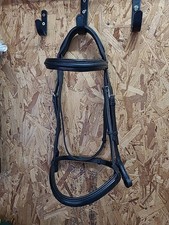 Jeffries Wembley Pro, Leather Bridle, Full Size, Black. (Ref:229Y)