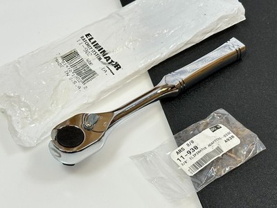   Armstrong Tools USA 11-902 Eliminator Ratchet w/ 11-930 3/8  Adapter Square