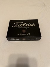 RARE Titleist Pro V1 LEFT DOT Tour Preferred White Golf Balls Dozen