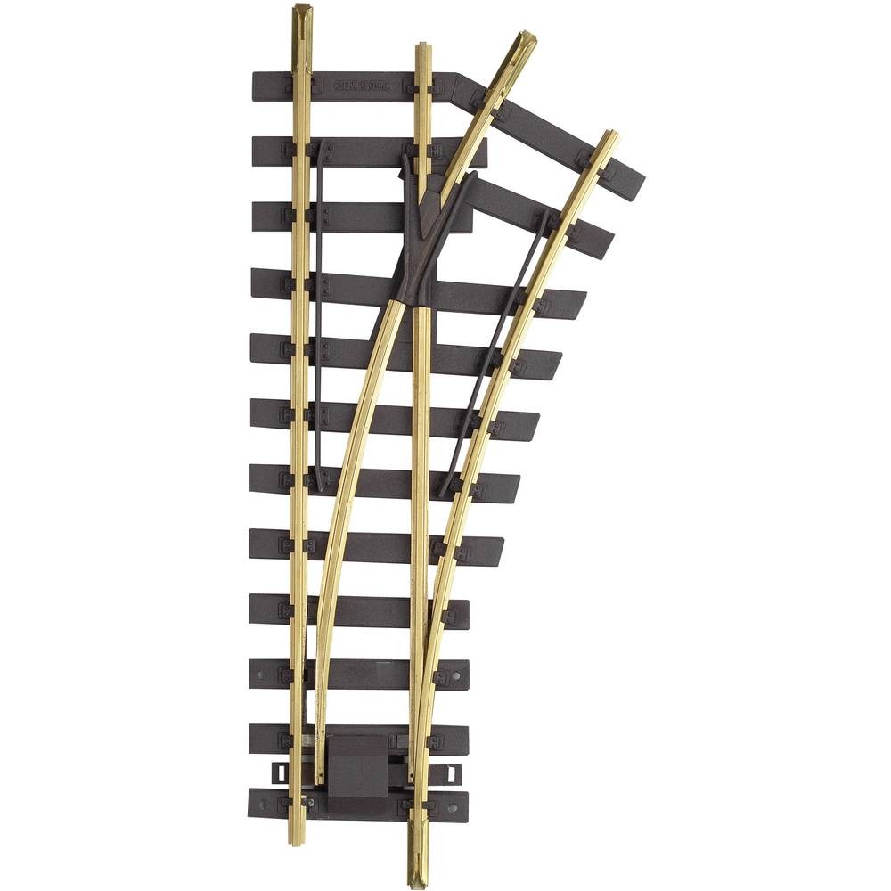Aiguillage à droite Piko G 35221 rail courbe déviation modélisme extérieur