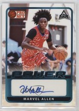 2021 Leaf Pro Set Power Base Platinum Spectrum Foil /99 Marvel Allen Auto 1c0k