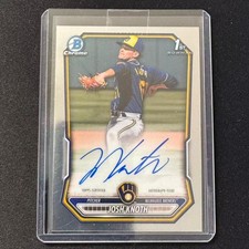 🔌IU 2026 BOWMAN CHROME BASE AUTO 1ST JOSH KNOTH
