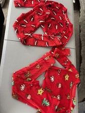 Youth Size 8 Two Sets Of Christmas Pajamas