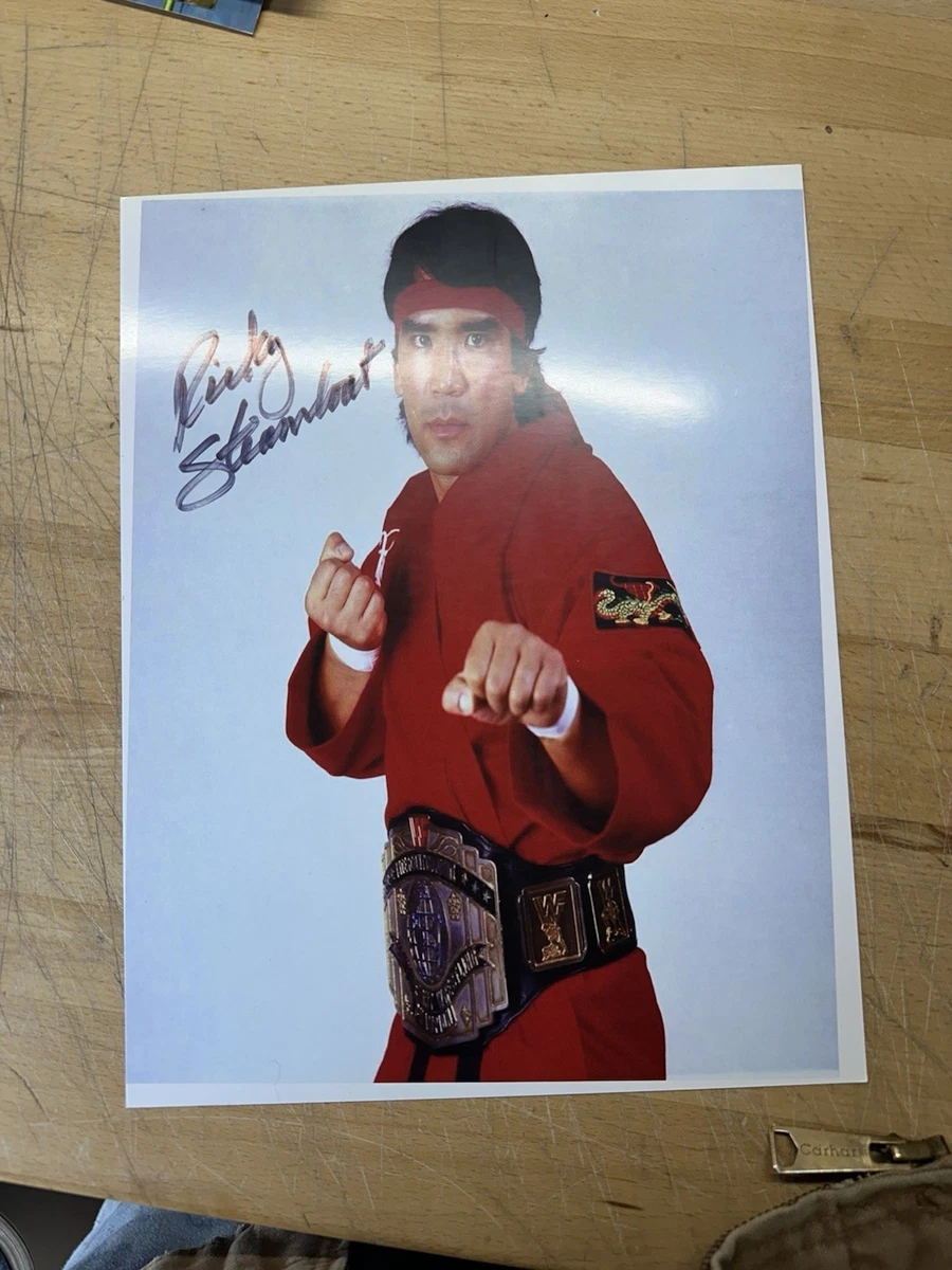 Ricky Steamboat Wrestling Original Autographed Photos for sale | eBay