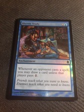 FOIL Rhystic Study Commander's Arsenal MTG Promo