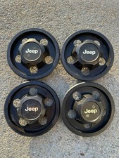 4 84-01 Jeep Cherokee Wrangler Hubcaps Center Caps 52000153