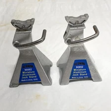 US General Mini Aluminum Jack Stand 90892 Capacity 110 Lb Per Set Display Toy