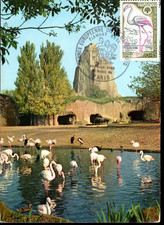 1634+ FDC CARTE  MAXIMUM   1er JOUR .  LE FLAMAND  ROSE