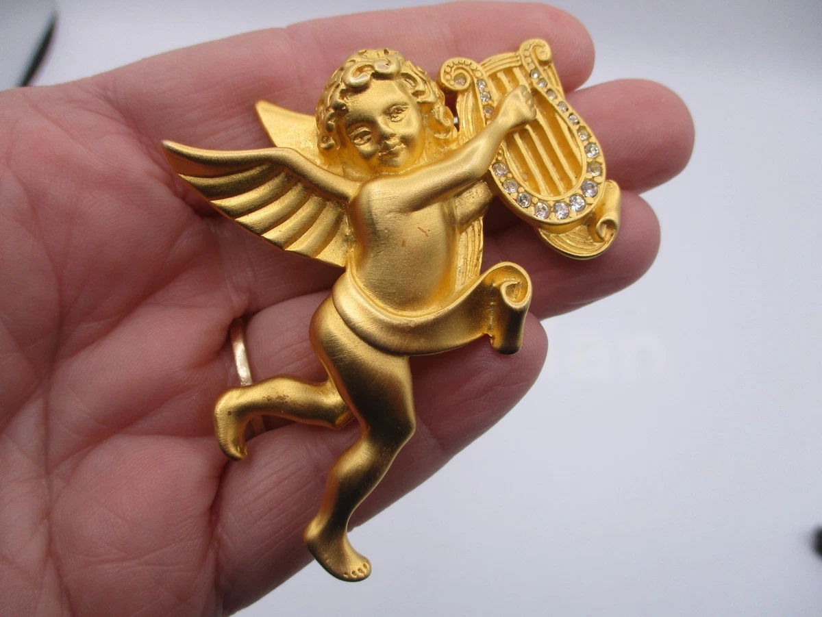 GIVENCHY　ブローチ Givenchy 1980's Vintage Star Brooch with Rhinestones and Faux