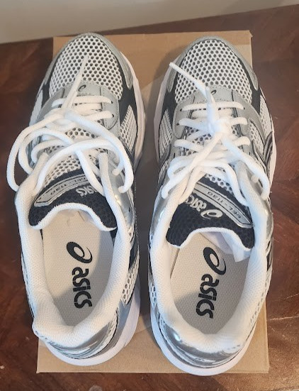 Size 7.5 Mens - Asics Gel 1130 Silver White Black thumbnail 2