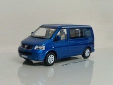 VOLKSWAGEN T5 MULTIVAN MINIBUS CALIFORNIA 2003 RAVENNA BLUE MET. NOREV 1/18