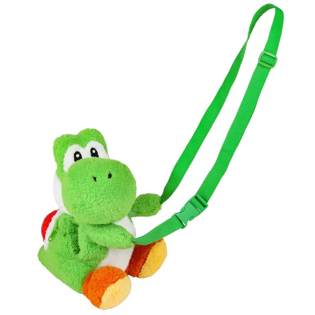 【USJ】Super Nintendo World Yoshi Hand warmer with shoulder strap 2025 Plush Toy
