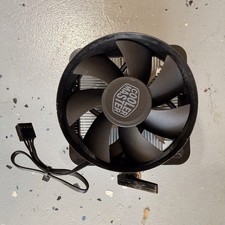 Cooler Master 80mm AMD CPU Cooler Heatsink 4-Pin Fan Tested