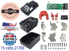 Milwaukee M18 18V 12.0Ah Battery Case Replacement DIY Repair Kit (Janllenton)