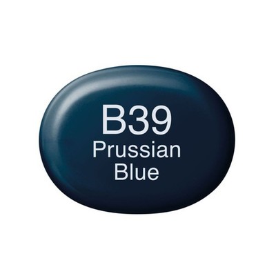 Copic Sketch B39 prussian blue Layoutmarker mit Pinsel- und Keilspitze