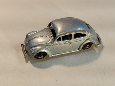 Budgie Toys ca. 1960 VW Volkswagen Beetle bug. Light blue. Made in England.
