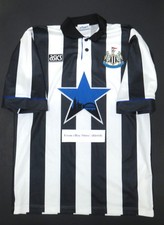 1993-1995 Asics Newcastle United FC Home Short Sleeve Kit Jersey Shirt