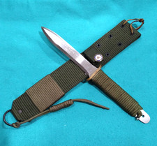 John Ek Knives..Commando ''edge and a half'' personalized blade..  Richmond VA.