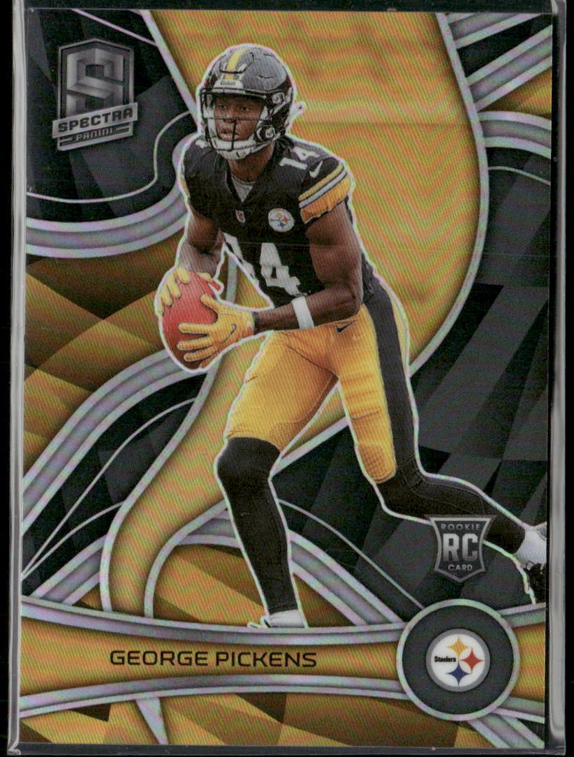 George Pickens Rookie RC 2022 Panini Spectra #152 Silver Prizm Steelers
