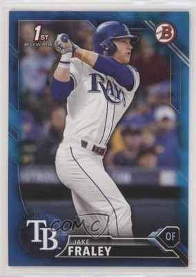 2016 Bowman Draft Draft Picks Blue 6/150 Jake Fraley #BD-73 a6i