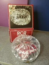 RoyalCrystalRock Lead Crystal Made In Italy Trinket ; Anyuse 199 Box Bombonniere