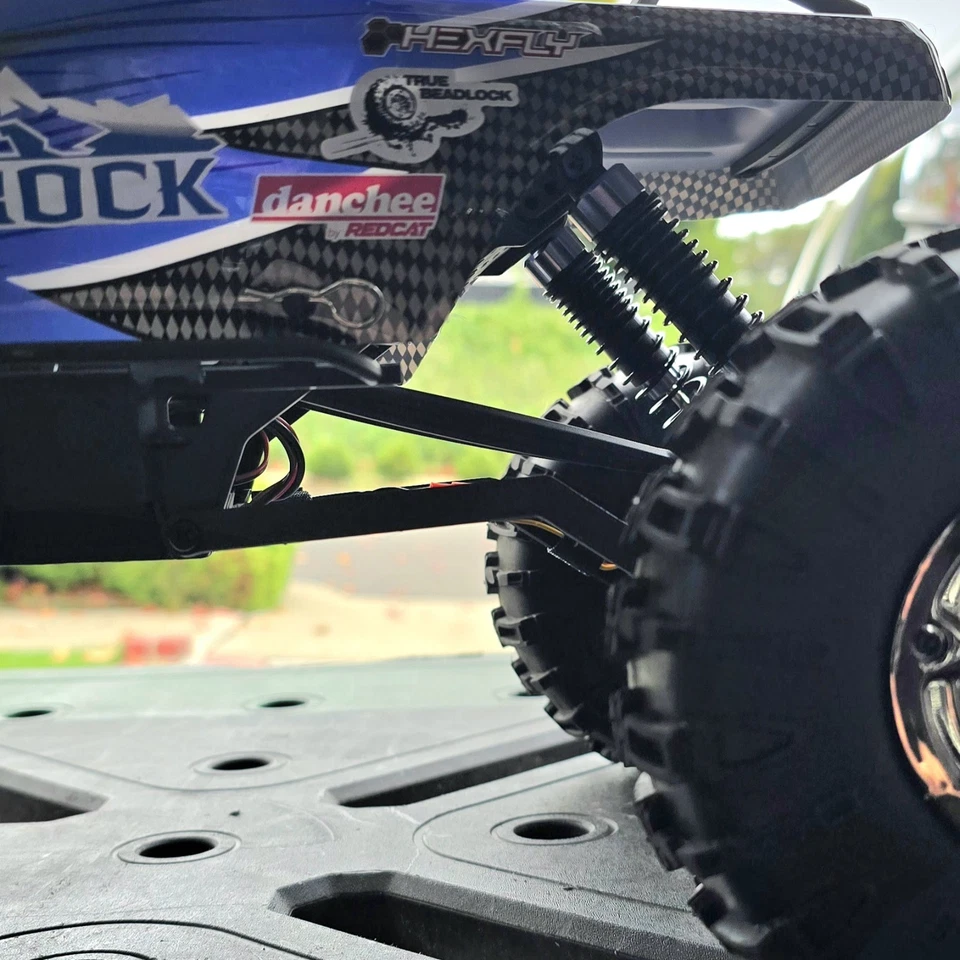 (6pc) Danchee Ridgerock High Clearnace Axle Links. Redcat Racing. - Image 2 of 4