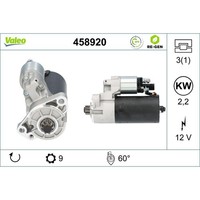 Anlasser Starter 12 V 2,2 Kw 9 ZäHne Valeo FüR U.A. Vw Touareg