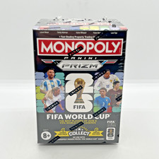 Monopoly Panini Prizm Soccer FIFA World Cup Board Game Edition