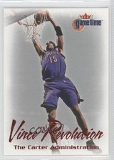 2000-01 Fleer Game Time Vince And The Revolution Vince Carter #7VR HOF 0a1
