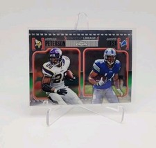 ADRIAN PETERSON JAHVID BEST 2010 Topps Chrome Grid Lineage Rookie VIKINGS LIONS