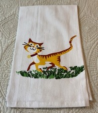 Kitchen Dish Towel, Cotton, Printed Whimsical...