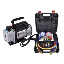 4cfm Air Vacuum Pump Or Ac Manifold Gauge Kit For R134a R502 R22