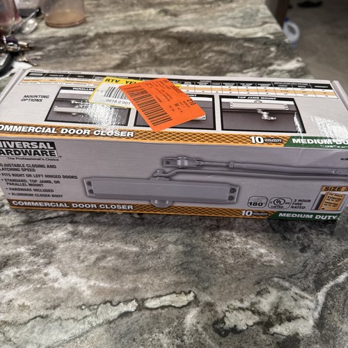 Universal Hardware Medium-Duty Commercial Door Closer Missing Parts UH4051