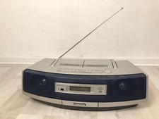 Panasonic RX-ED50 | Tragbare Stereoanlage | Radio, CD, Duo Kassettendeck