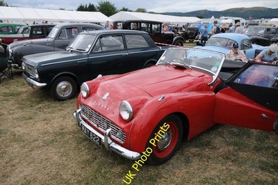 Photo 6x4 Triumph TR3 - Welland Steam Rally Hook Bank A Triumph TR3 on sh c2016