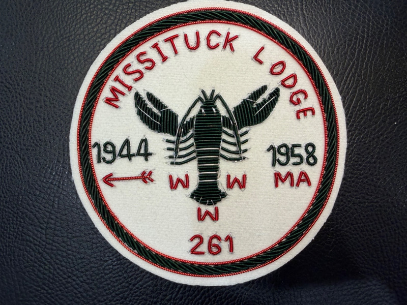 OA Boy Scout Missituck 261 Bullion Round First Issue