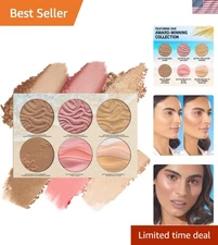 Luxurious Butter Blend Palette: Bronzer, Highlighter & Moisturizing Powder