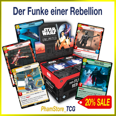 Star Wars - Unlimited! Der Funke einer Rebellion - Einzelkarten zur Auswahl!