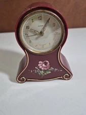 German Vintage Musical Clock Hiltime Thorens Movement  Plays Music 🎶