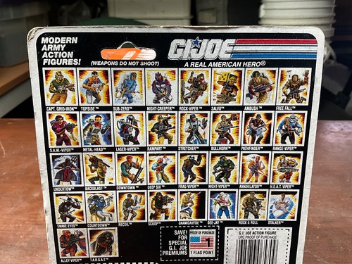 Gi Joe 1989 sin usar, en caja S.A.W. Viper 100% Original SIN REPRO Leer L@@k @TODAS las fotos ARAH - Imagen 8 de 17