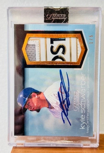 Kyle Schwarber Baseball Serial Numbered Sports Trading Cards