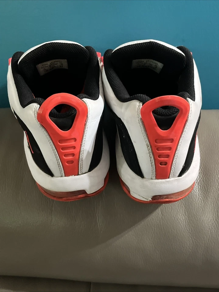 Nike Air Jordan Retro 4 Bajo Blanco Infrarrojo Negro Hombres Zapatos 343408 163 Talla 10 Foto 4 de 4