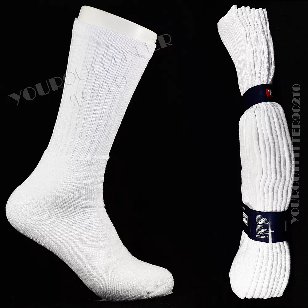 Long white cheap socks mens