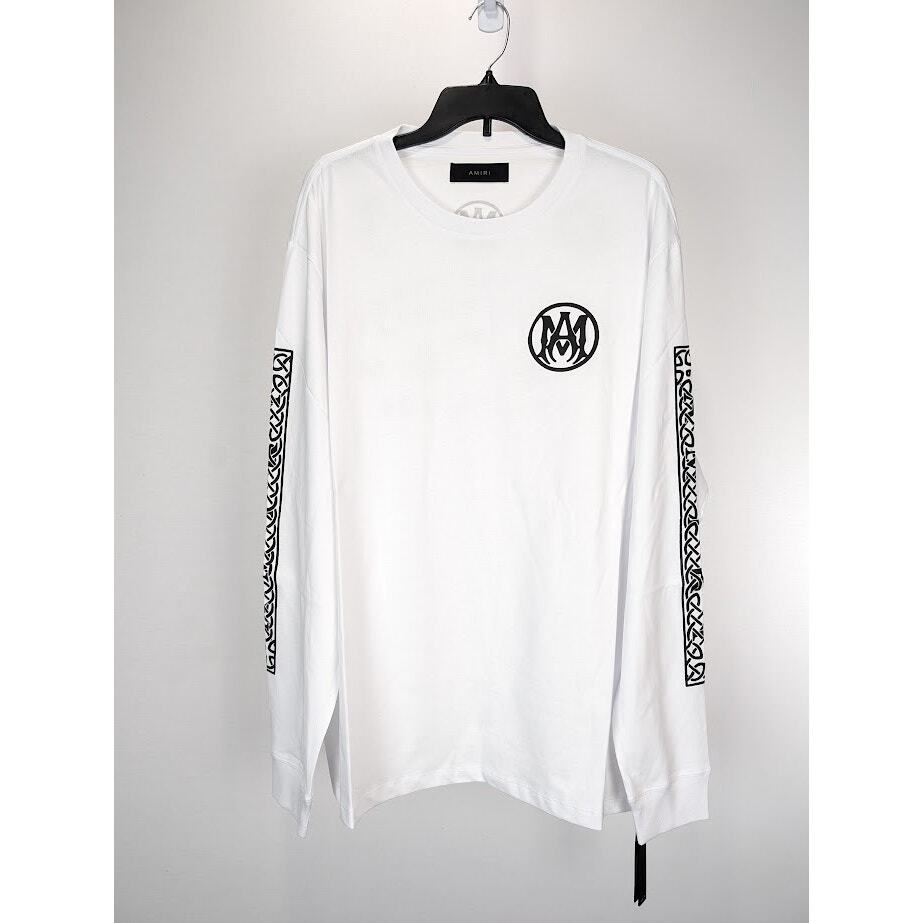 トップス AMIRI White Ouija Board LongSleeve TEE M Amiri Ouija Board Long Sleeve T-Shirt in White BNWT XXXL | eBay