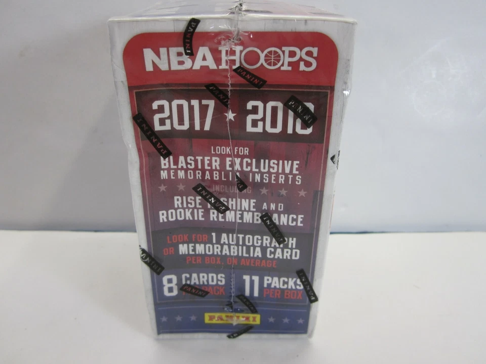 NBA Basketball 2017-18 NBA Hoops Trading Card BLASTER Box (11 Packs)(New Sealed) - Image 3 of 4